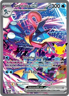 Greninja ex - 30th Celebration 148/128