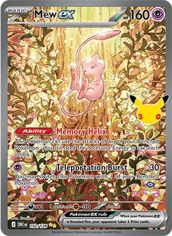 Mew ex - 30th Celebration 152/128