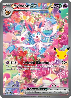 Sylveon ex - 30th Celebration 153/128