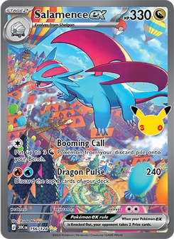 Salamence ex - 30th Celebration 156/128