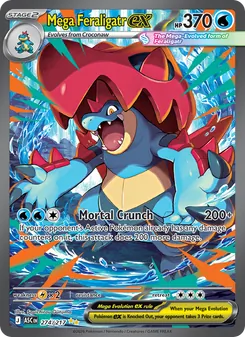 Mega Feraligatr ex - Ascended Heroes 274/217