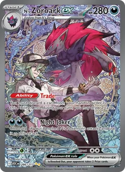 N's Zoroark ex - Ascended Heroes 286/217