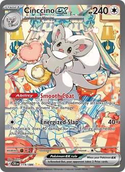 Cinccino ex - Chaos Rising 119/086