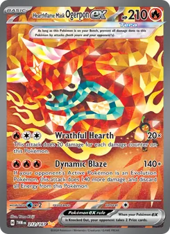 Hearthflame Mask Ogerpon ex - Twilight Masquerade 212/167