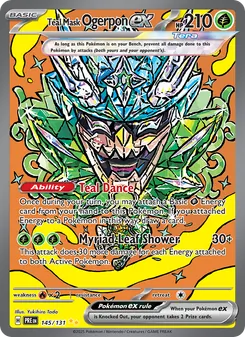Teal Mask Ogerpon ex - Prismatic Evolutions 145/131