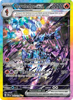 Ceruledge ex - Prismatic Evolutions 147/131