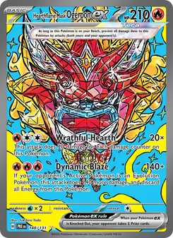 Hearthflame Mask Ogerpon ex - Prismatic Evolutions 148/131