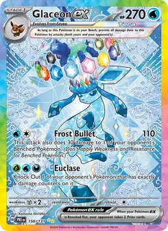 Glaceon ex - Prismatic Evolutions 150/131