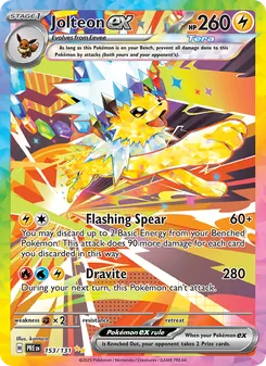 Jolteon ex - Prismatic Evolutions 153/131