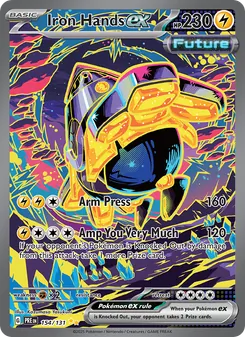 Iron Hands ex - Prismatic Evolutions 154/131