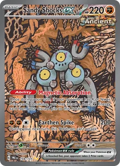 Sandy Shocks ex - Prismatic Evolutions 159/131
