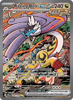 Raging Bolt ex - Prismatic Evolutions 166/131
