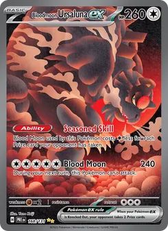 Bloodmoon Ursaluna ex - Prismatic Evolutions 168/131