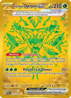 Teal Mask Ogerpon ex - Prismatic Evolutions 177/131