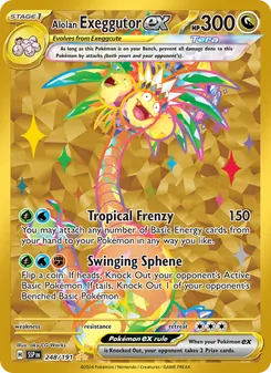 Alolan Exeggutor ex - Surging Sparks 248/191