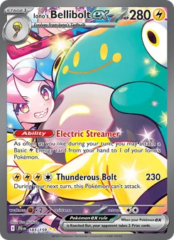 Iono's Bellibolt ex - Journey Together 183/159