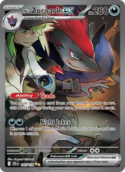 N's Zoroark ex - Journey Together 185/159