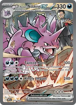 Team Rocket's Nidoking ex - Destined Rivals 233/182