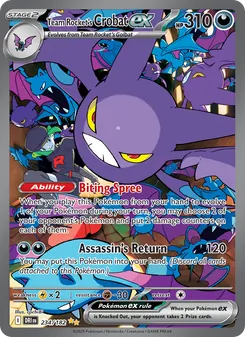 Team Rocket's Crobat ex - Destined Rivals 234/182