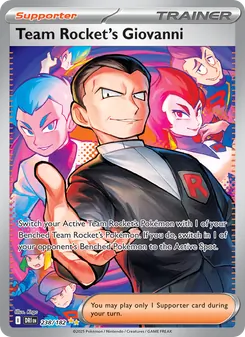 Team Rocket's Giovanni - Destined Rivals 238/182