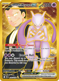 Team Rocket's Mewtwo ex - Destined Rivals 240/182