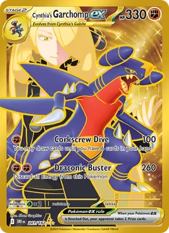 Cynthia's Garchomp ex - Destined Rivals 241/182