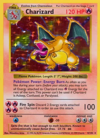 Charizard - Base Set 4/102